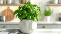 Kuinka parantaa basilikan kasvua kotitekoisen vinkin avulla