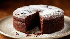Mehevä suklaakakku – ilman vatkaamista, ilman voita, ilman munia: jopa lapset osaavat tehdä sen